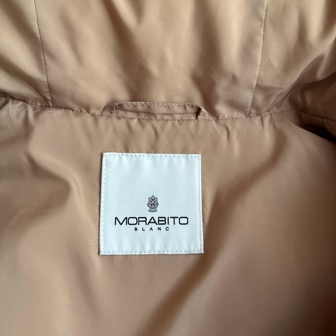 モラビト　MORABITO　BLAN ✨定価13万✨ダウンベスト40 ベージュ