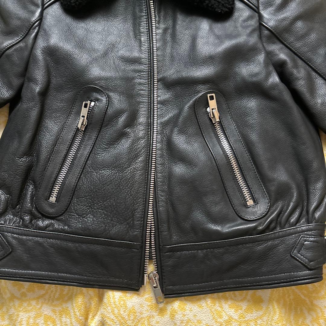 断捨離価格maje レザー ジャケット38 新品