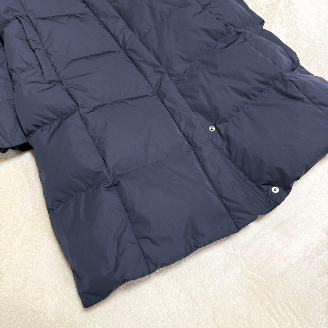 美品 アンタイトル 2024AW 撥水・洗える ファー付きロングダウンコート