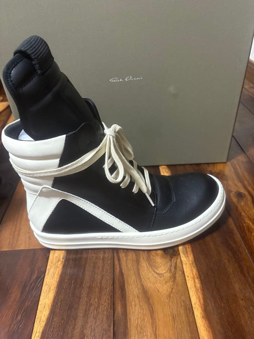 リックオウエンス Rick Owens GEOBASKETジオバス レザー