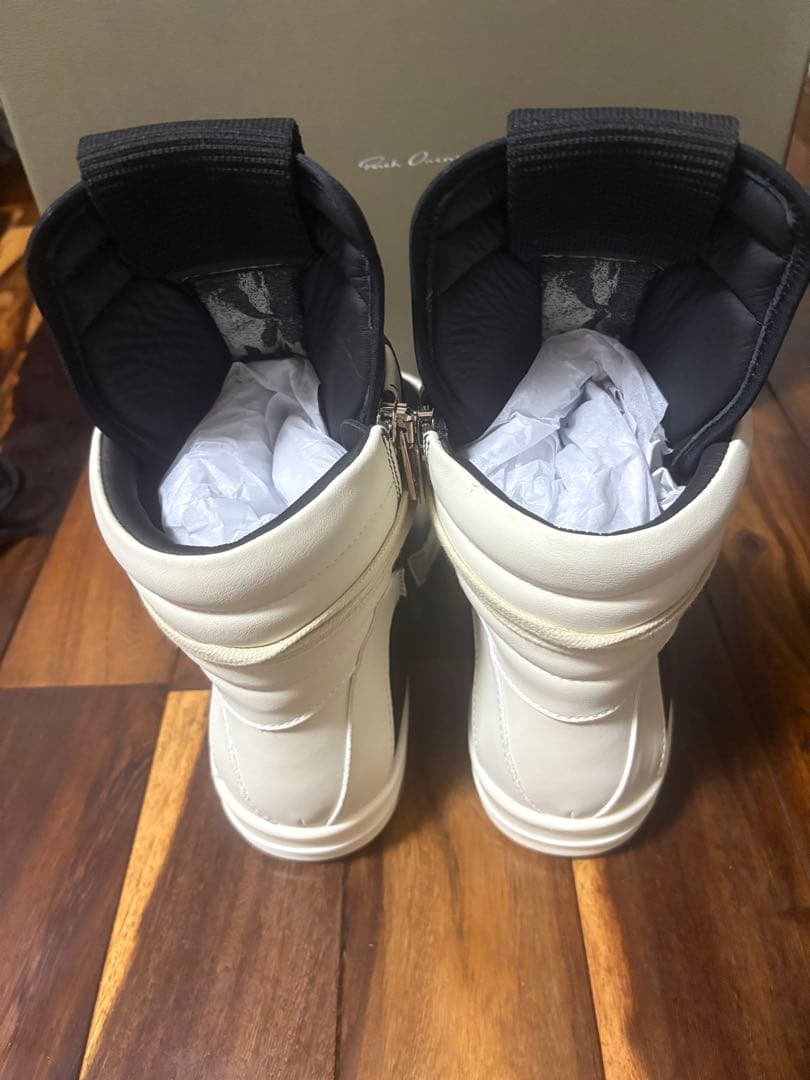 リックオウエンス Rick Owens GEOBASKETジオバス レザー