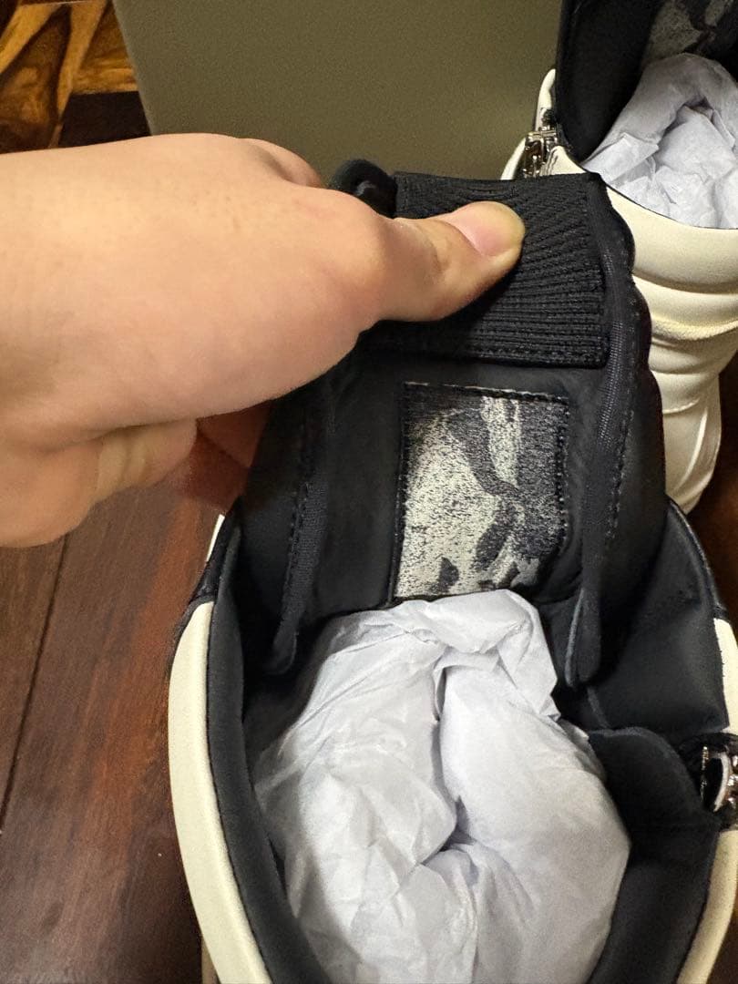 リックオウエンス Rick Owens GEOBASKETジオバス レザー