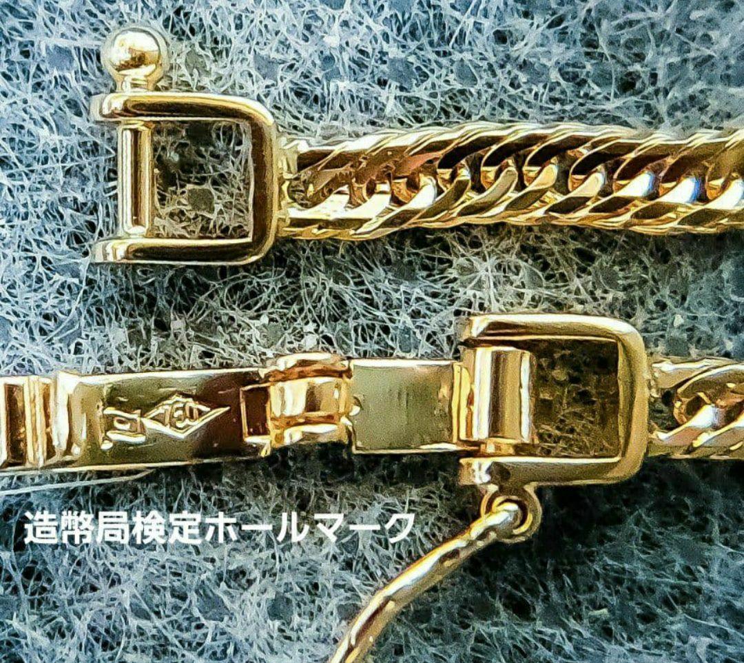 【18金 12面トリプル 新品❗】❇約7,8g 50cm 喜平ネックレス 証明書