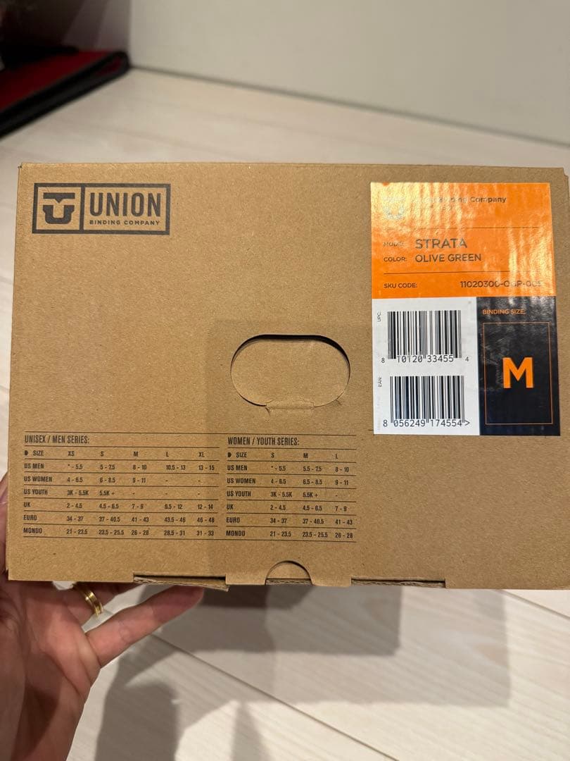 25 26 UNION STRATA ユニオン ストラータ ビンディング M