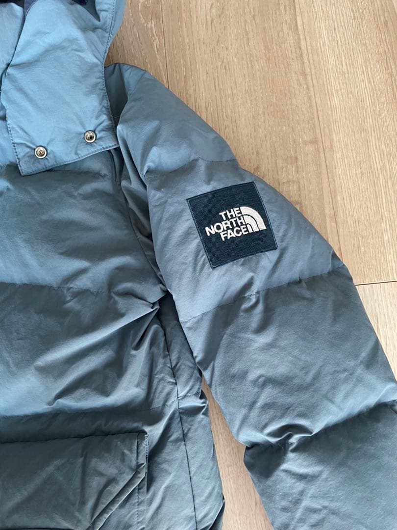 THE NORTH FACE キャンプシエラダウンジャケットブルー水色ショート