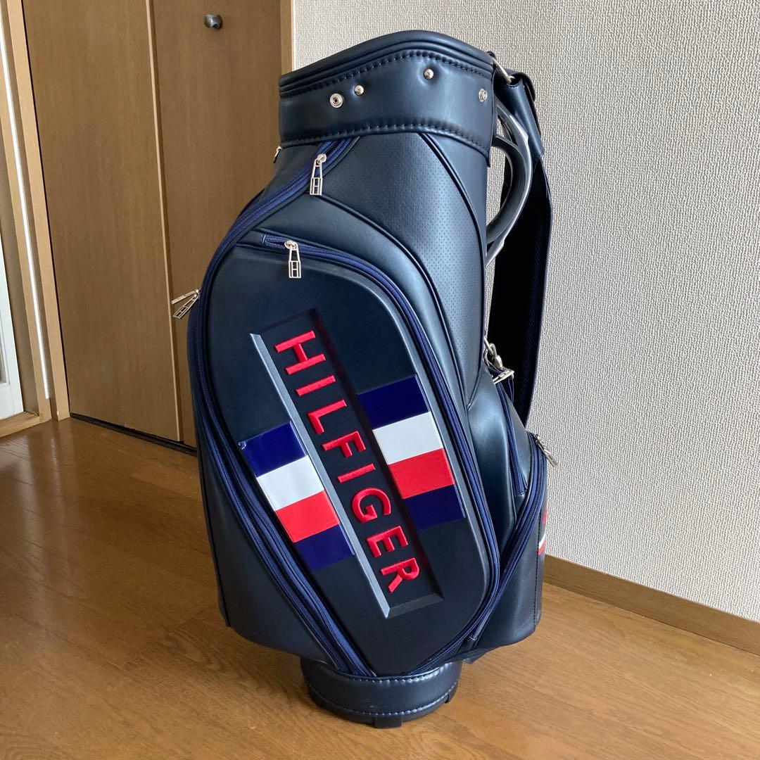   トミーヒルフィガー キャディバッグ ネイビー 紺