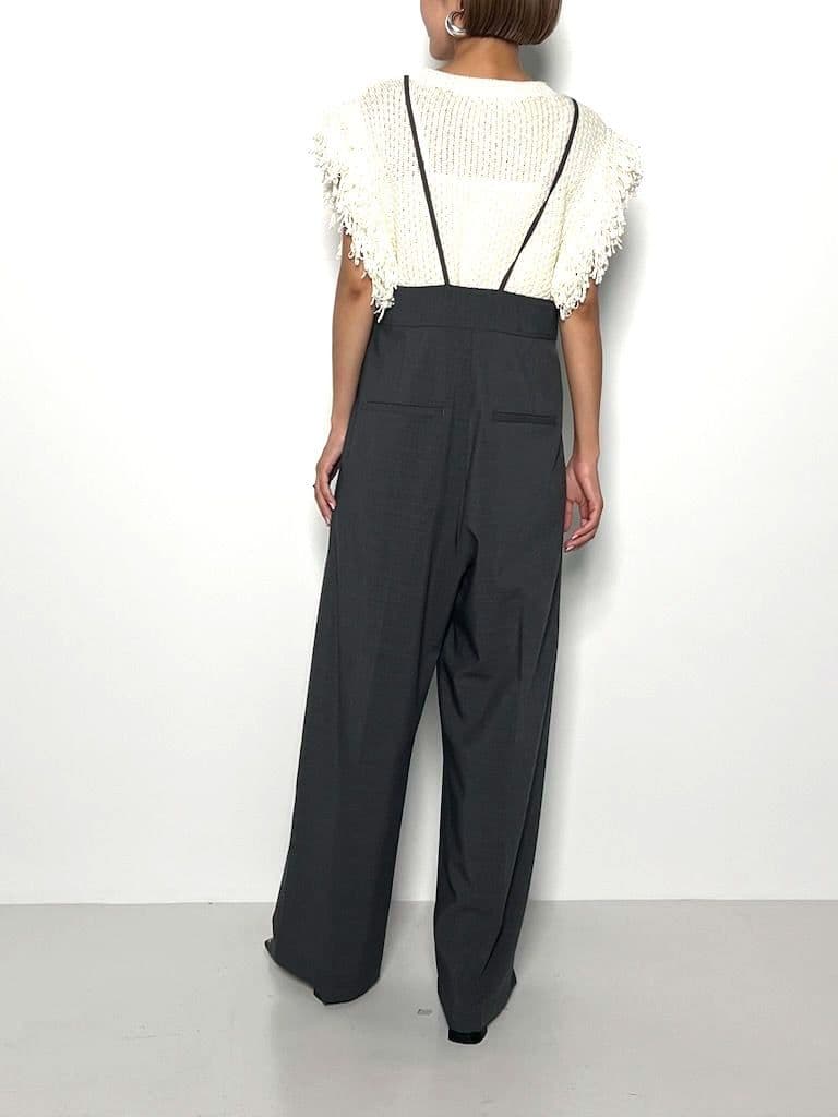 CHIGNON　シニヨン　サロペット　現行　オールインワン　今季　パンツ　ワイド