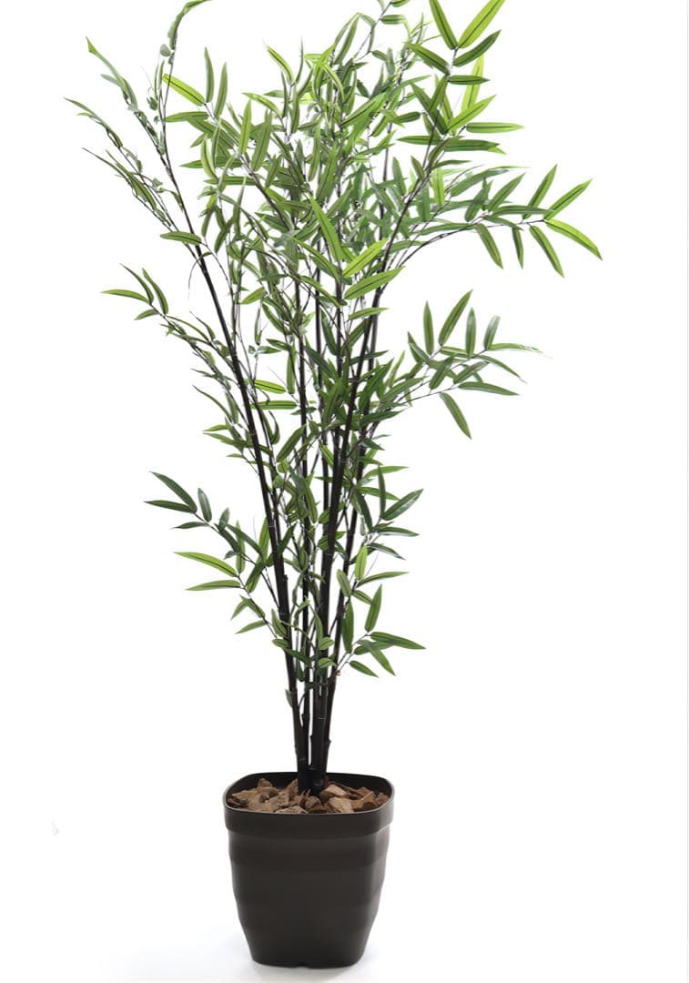 光触媒　人工観葉植物　ウォールグリーン　フェイクグリーン　黒竹190センチ