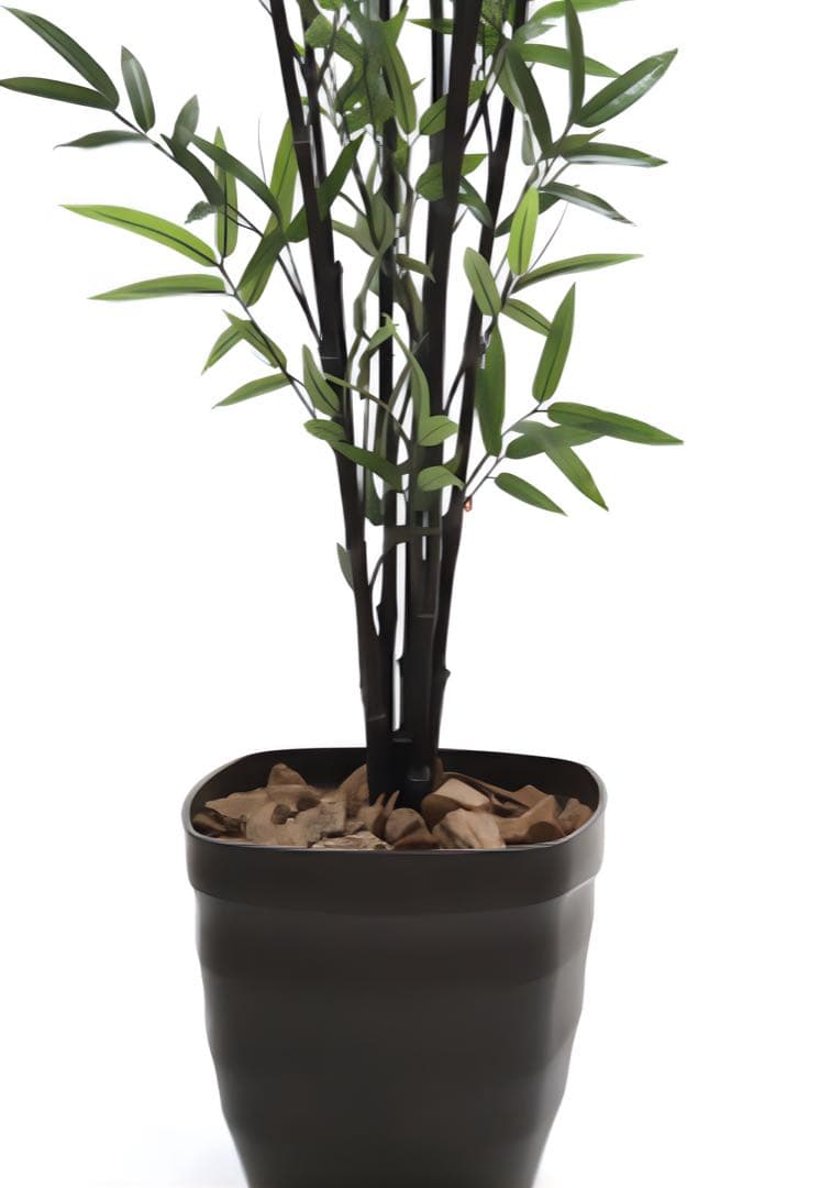 光触媒　人工観葉植物　ウォールグリーン　フェイクグリーン　黒竹190センチ