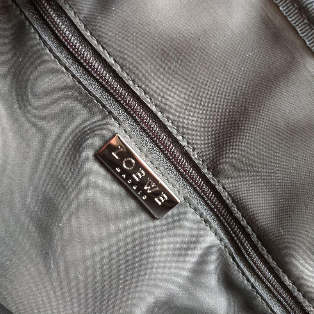 LOEWE　ブラックボストンバッグ
