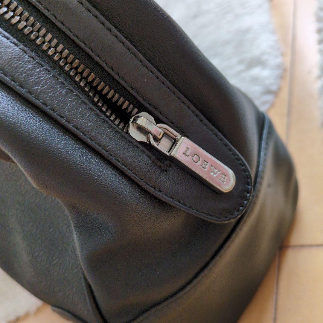 LOEWE　ブラックボストンバッグ