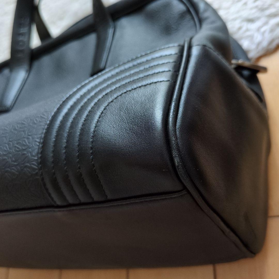 LOEWE　ブラックボストンバッグ