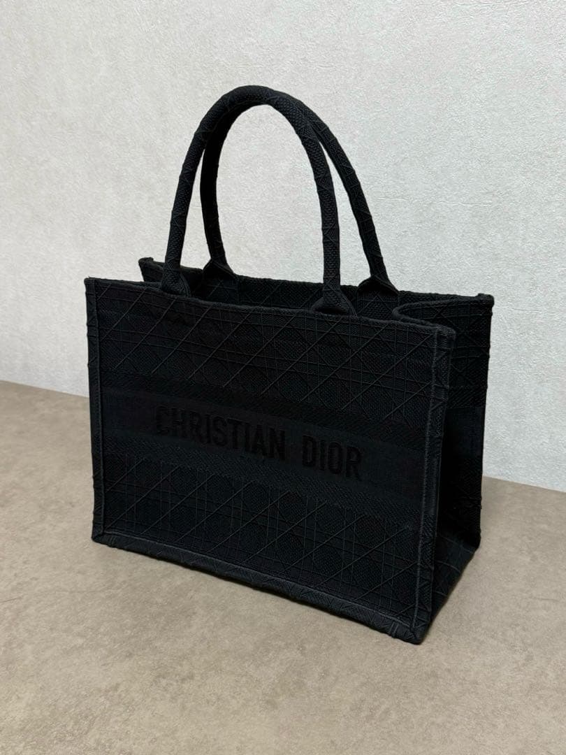 極美✨ クリスチャンディオール ブックトートミディアム DH88421ブラック