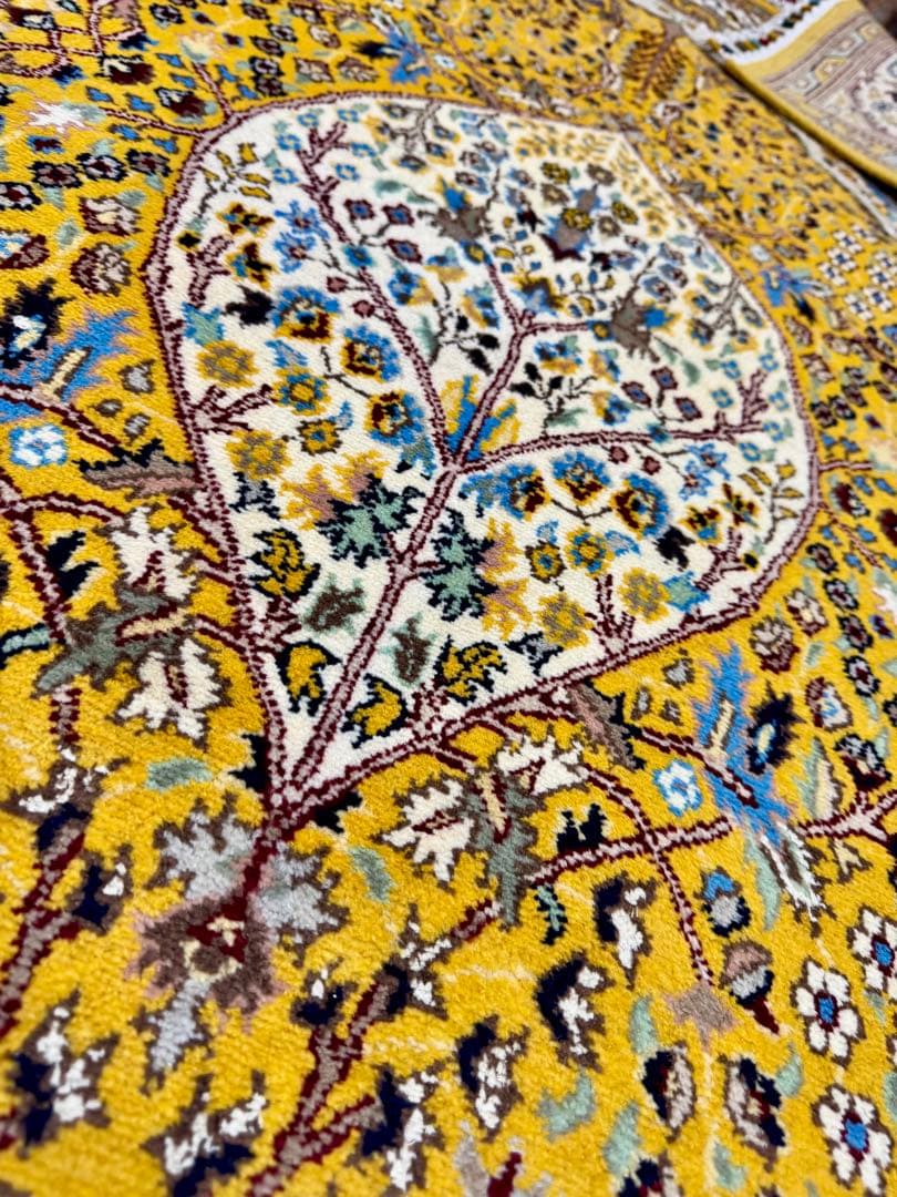 高品質 ペルシャ 手織り 絨毯 ( Tabriz Tree of Life )
