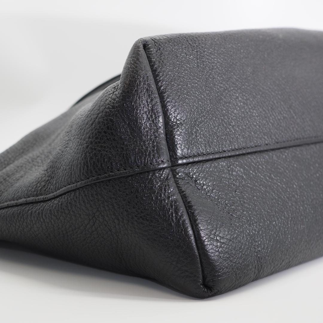 PRADA プラダ トートバッグ ヴィッテロダイノ レザー ブラック 2WAY