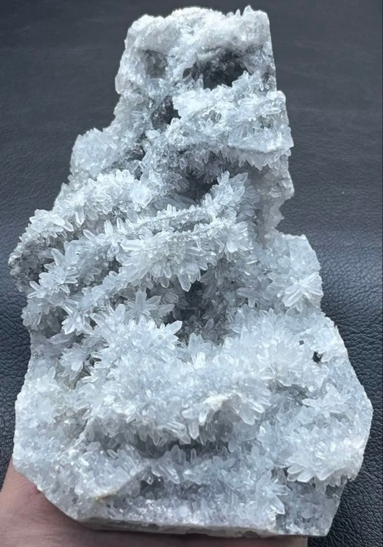 天然フラワー状水晶クラスター　両面水晶　高品質　ヒマラヤ産　パワーストーン　浄化