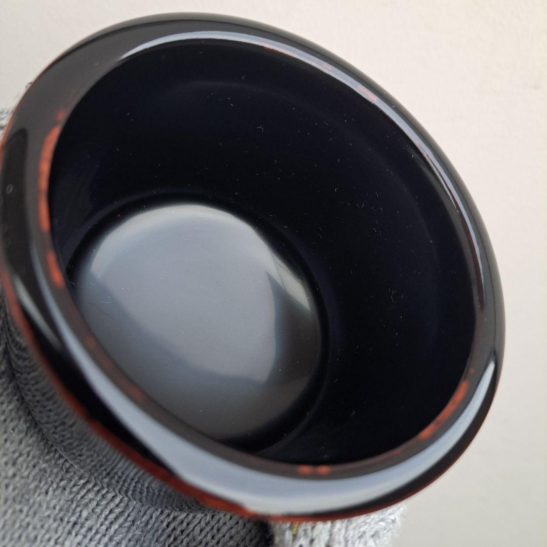 【輪島塗　向付/小鉢×5客】布着本堅地　大向高州堂　未使用/長期保管品