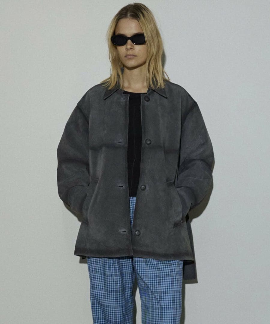 専用ページ　メゾンスペシャルReal Suede Oversized Shirt