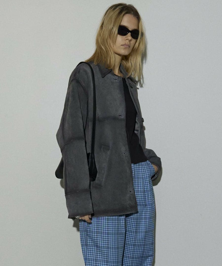 専用ページ　メゾンスペシャルReal Suede Oversized Shirt