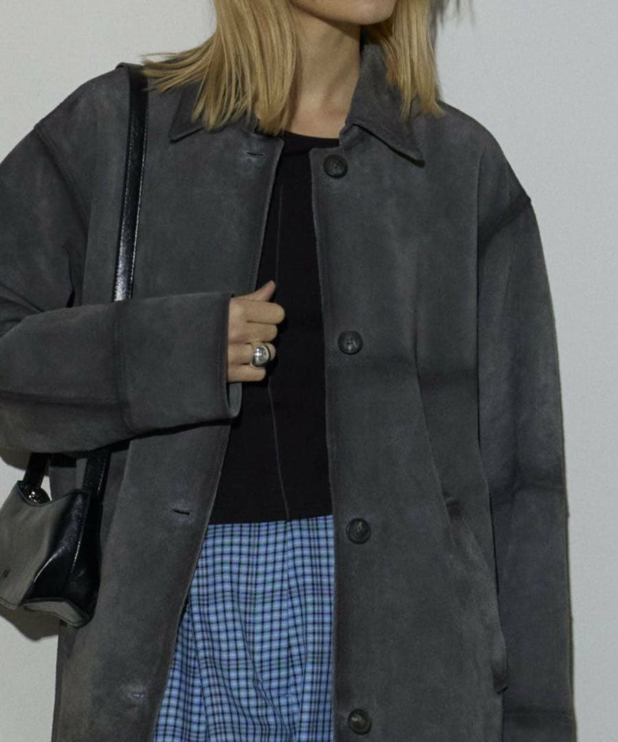 専用ページ　メゾンスペシャルReal Suede Oversized Shirt
