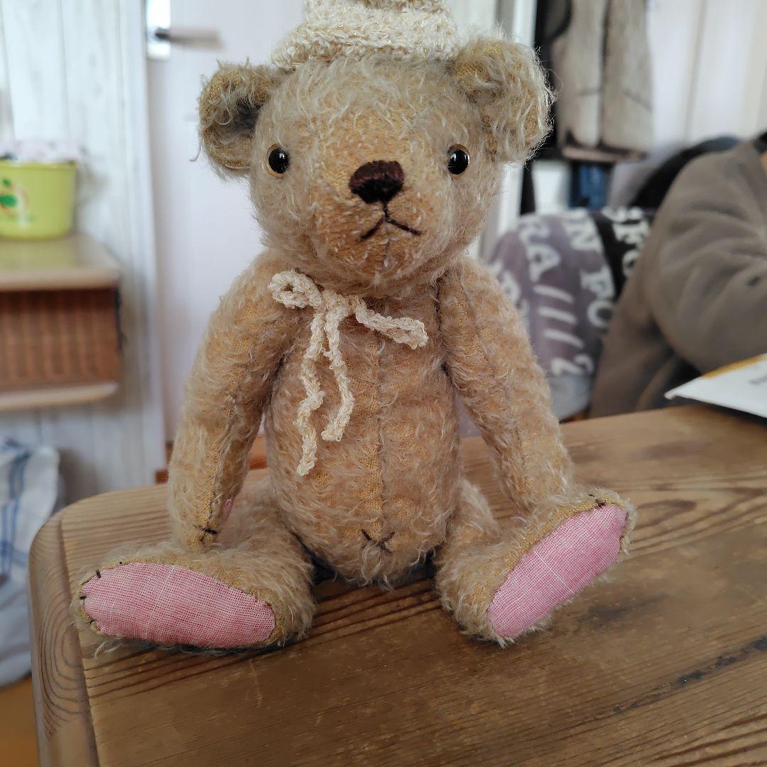 ハンドメイド　大きなテディベア　作家さま