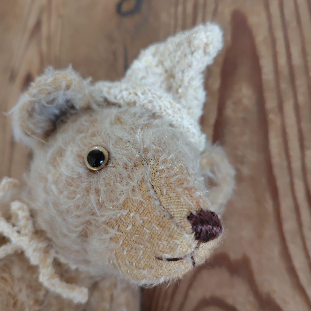 ハンドメイド　大きなテディベア　作家さま