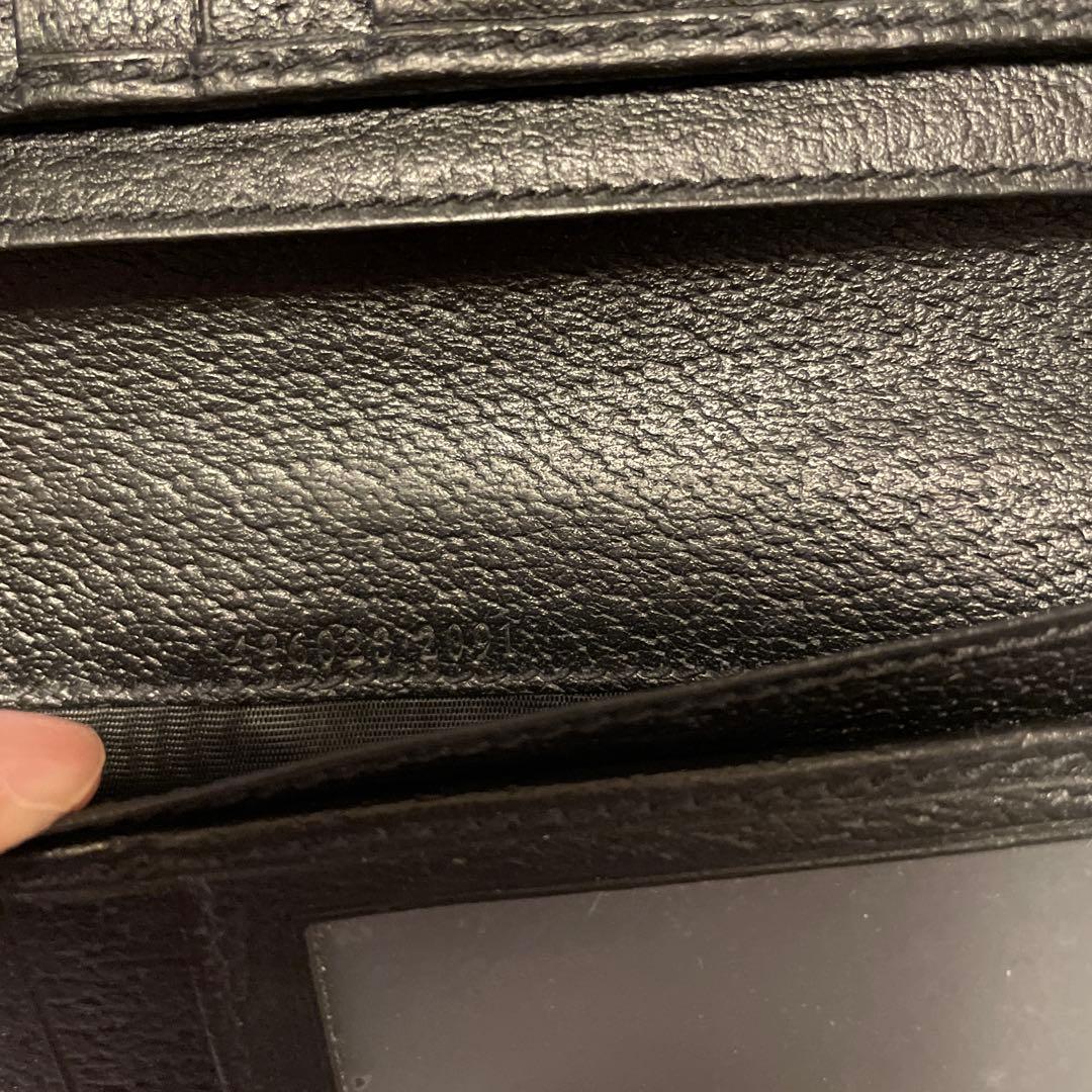 GUCCI ブラック 長財布