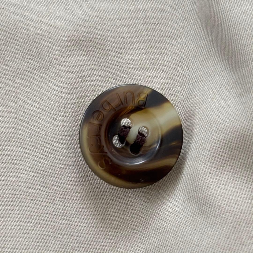 バーバリー ノバチェック ステンカラーコート ライナー7 S〜M相当 アイボリー