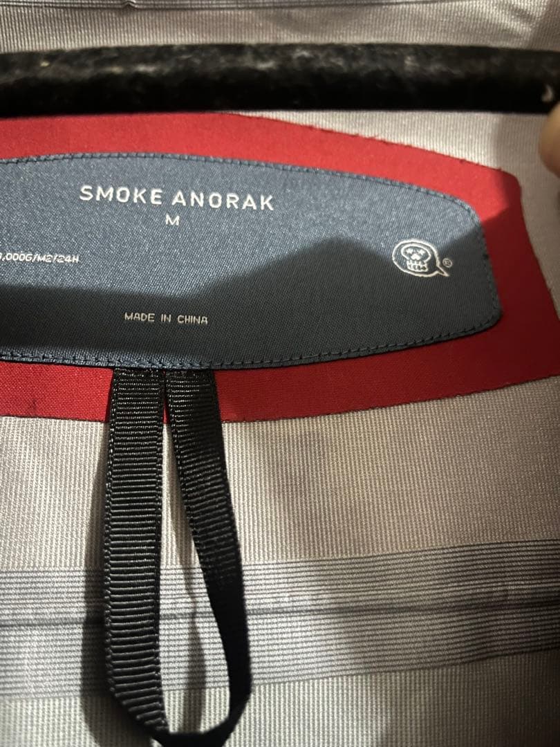 24/25モデル SMOKE ANORAK BLUEGREY アンファッジ
