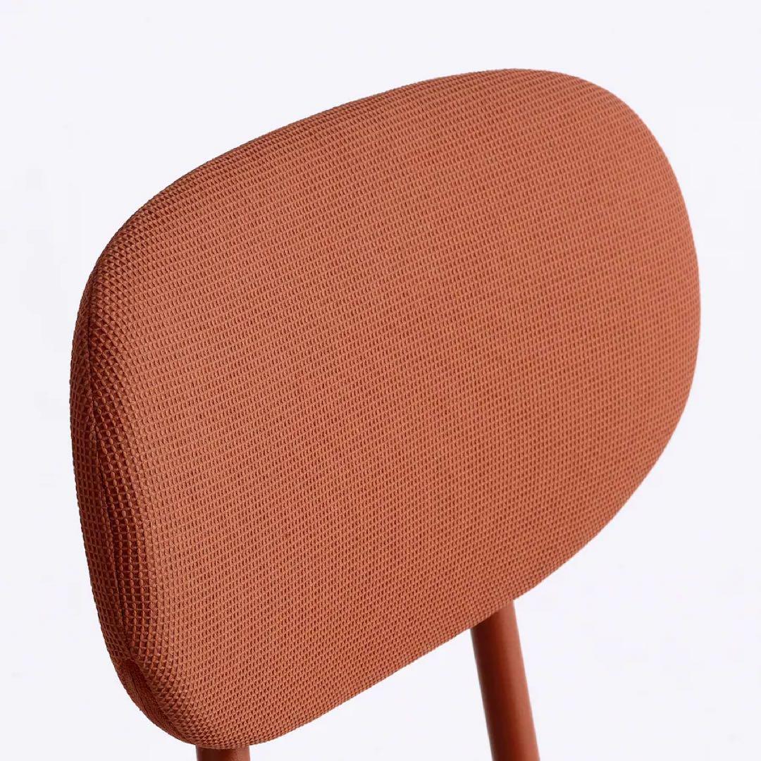 IKEA イケア　オスタノ チェア　レッドブラウン 2脚セット