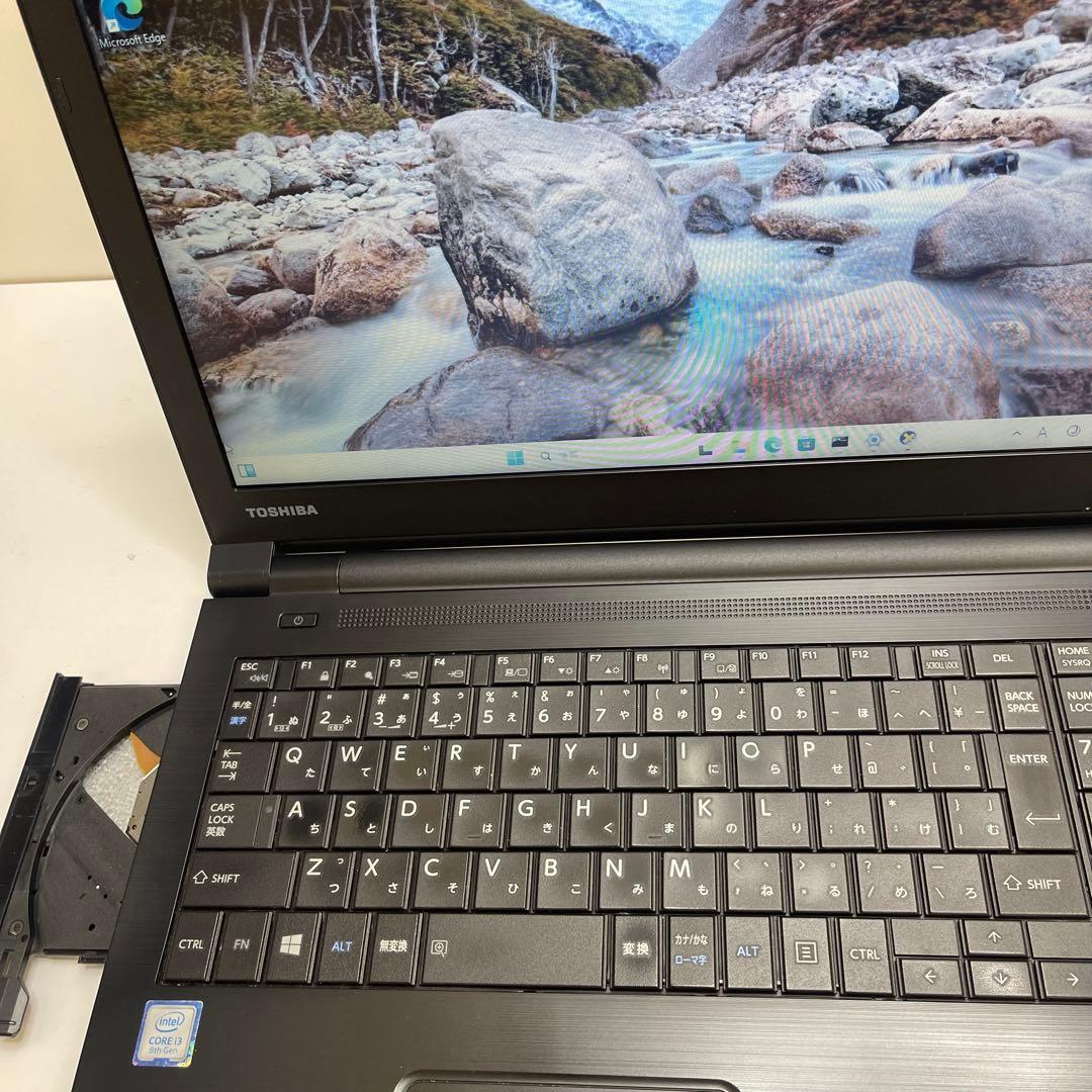 #801 東芝 Dynabook B65/M i3-8130U 8GB 256G