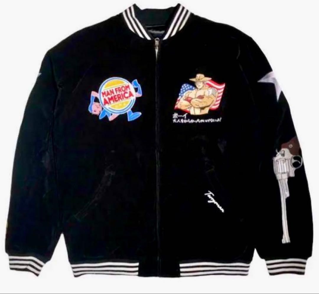 スカジャン 大阪限定品 テリーマン キン肉マン　王位争奪戦 リバーシブル　XXL