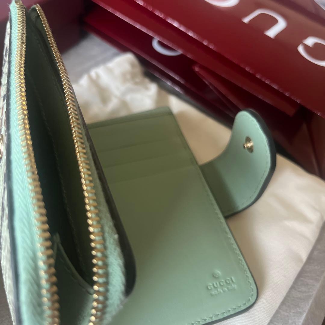 GUCCI パイソンウォレット　バンブー付き