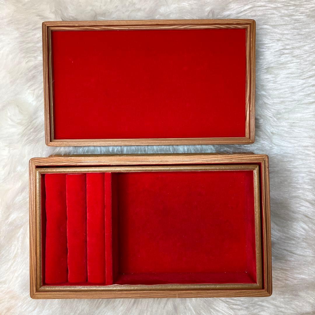 屋久杉小物入れ　ジュエリーボックス　アクセサリーボックス　屋久杉宝石箱