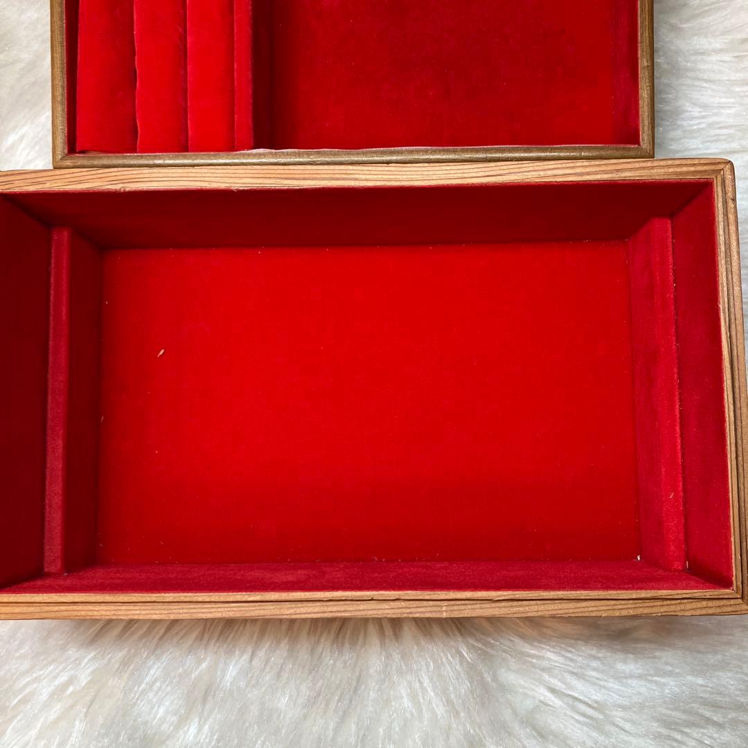 屋久杉小物入れ　ジュエリーボックス　アクセサリーボックス　屋久杉宝石箱