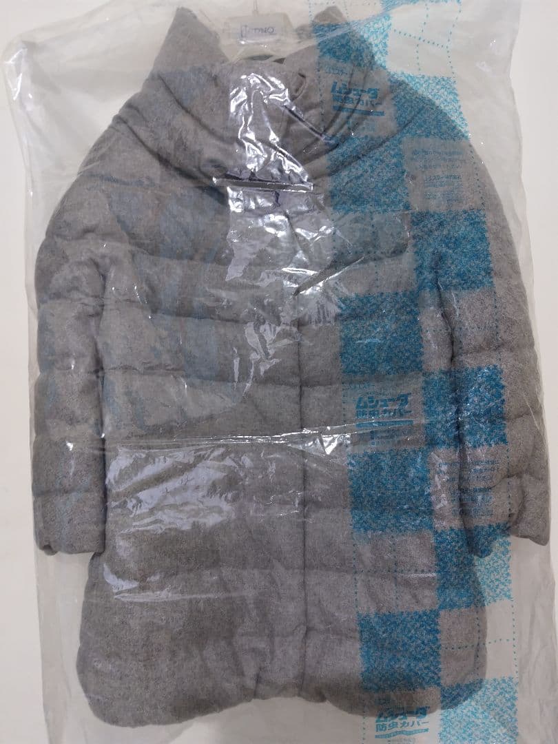 HERNO ヘルノ 42 グレー カシミヤシルクダウンJK ロロ・ピアーナ中古品