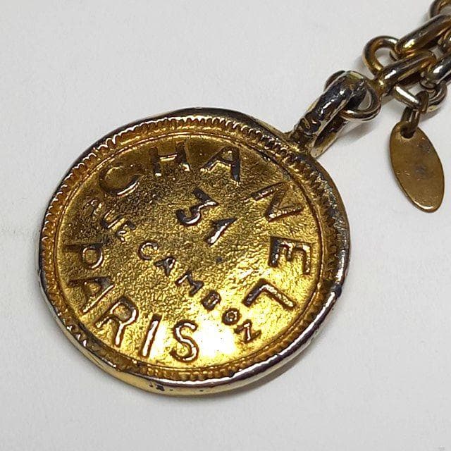 レア シャネル キーホルダー ヴィンテージ カンボン 31 RUE CAMBON