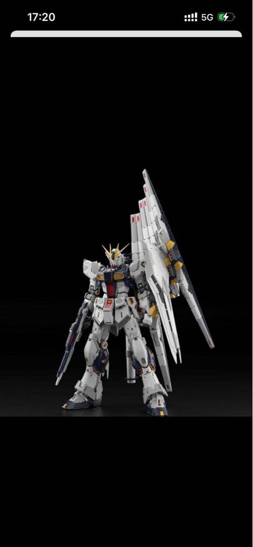BANDAI PG UNLEASHED RX-93 1/60 νガンダム 新品