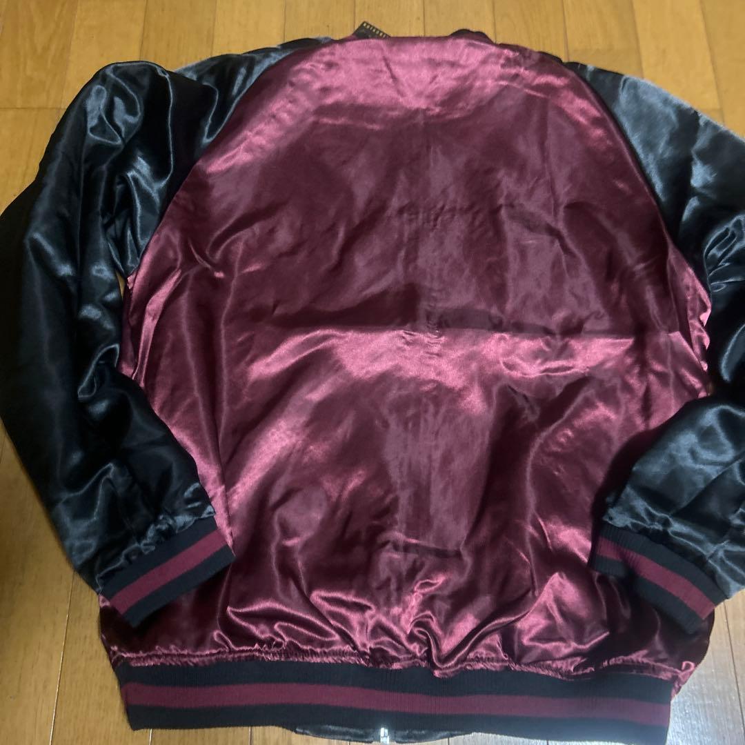 ☆【希少】絡繰魂 L 抜刀娘 刺繍 スカジャン 和柄 派手☆