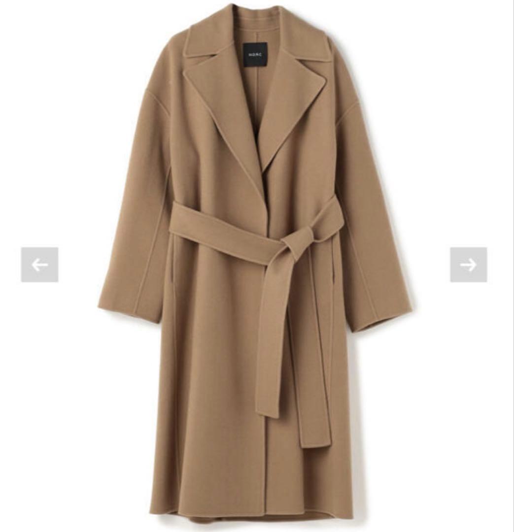 【N.O.R.C】ノーク　 ウールリバーコート