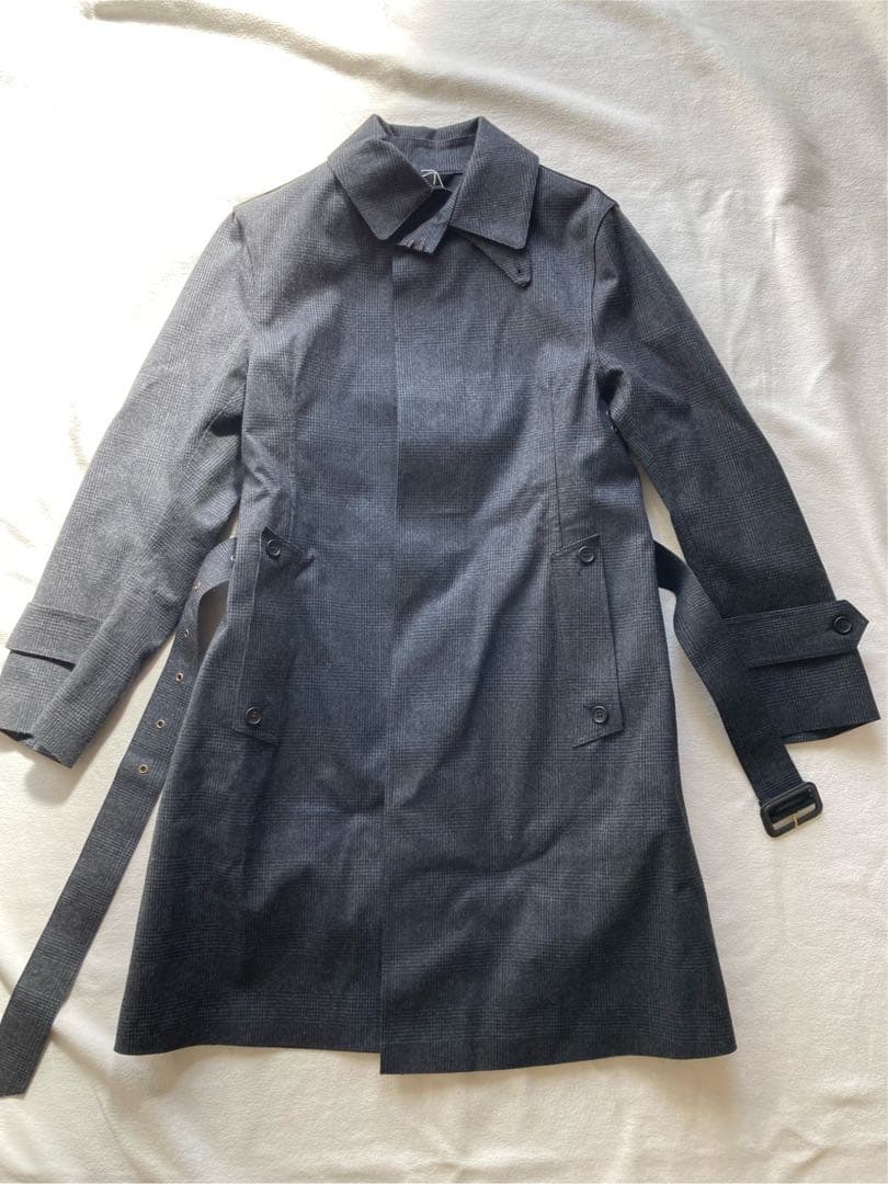 未使用タグ付　ポールスミス別注　マッキントッシュ　グレンチェック　コート　M