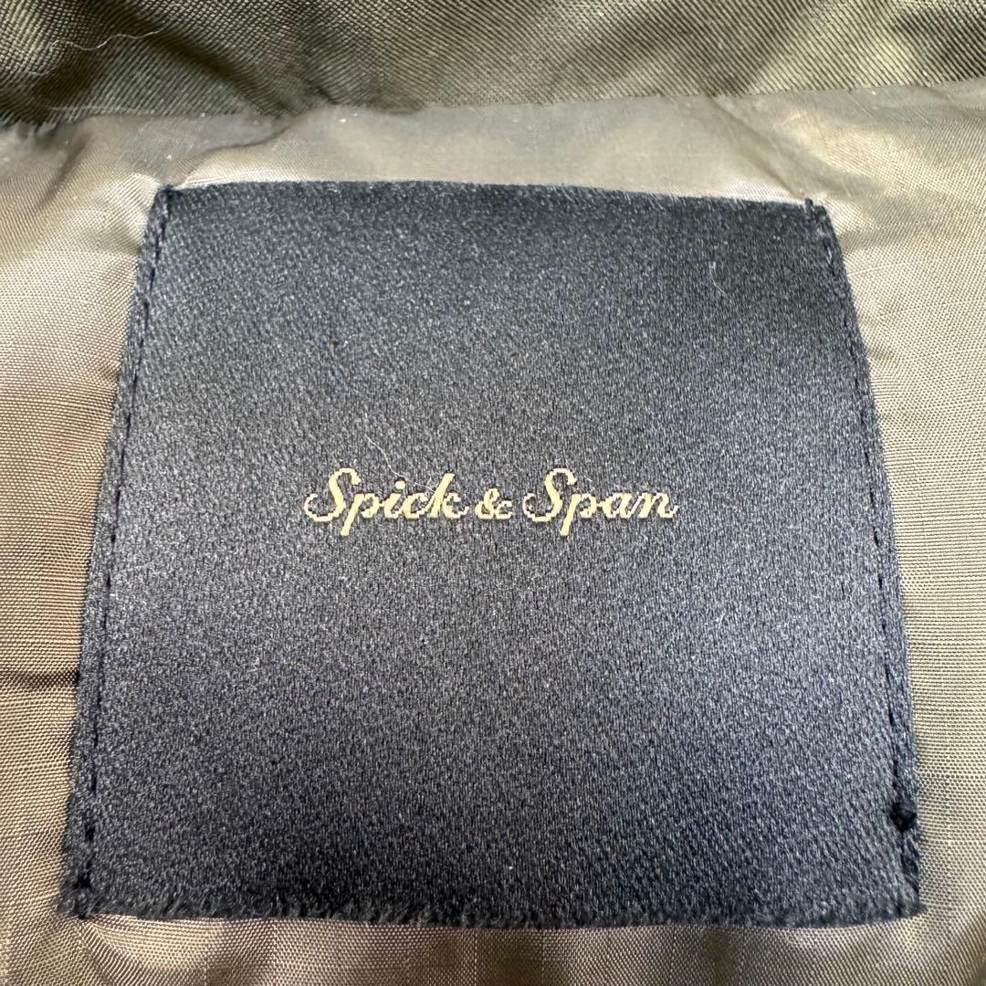 未使用級✨spick and span 撥水フーデッドダウンコート 36 カーキ