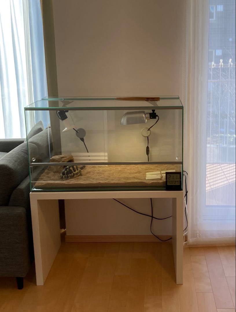 エーハイムレプタイルケージ　RC-9045 大型ガラス飼育ケージ