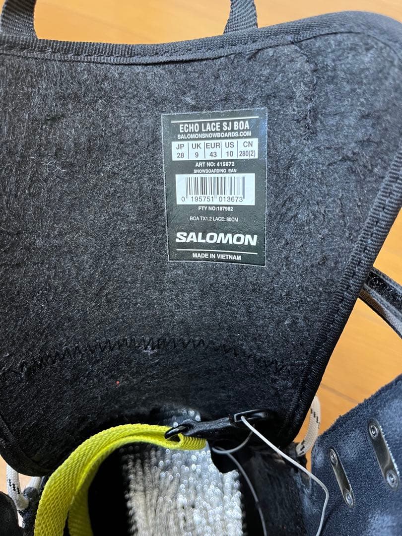 スノーボード SALOMON 23-24 ECHO LACE SJ BOA 28cm