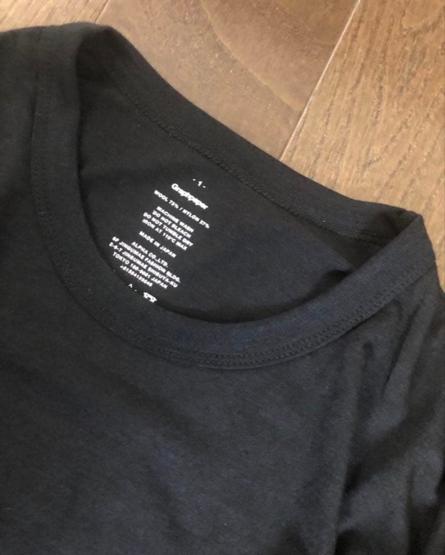 トップス Graphpaper Wool Cordura L/S Tee