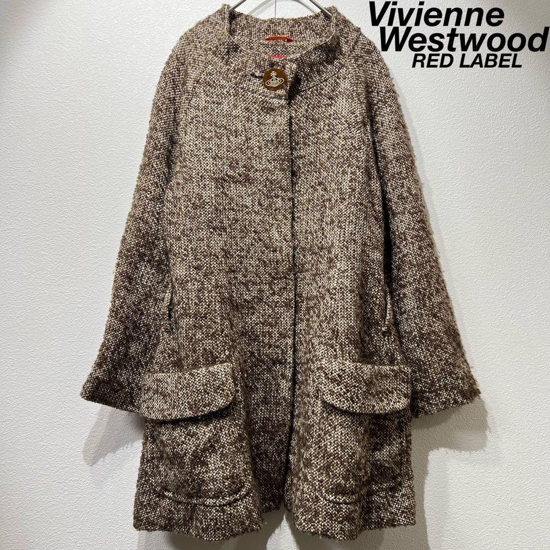 希少 ヴィヴィアンウエストウッド レッドレーベル ウール ツイードコート