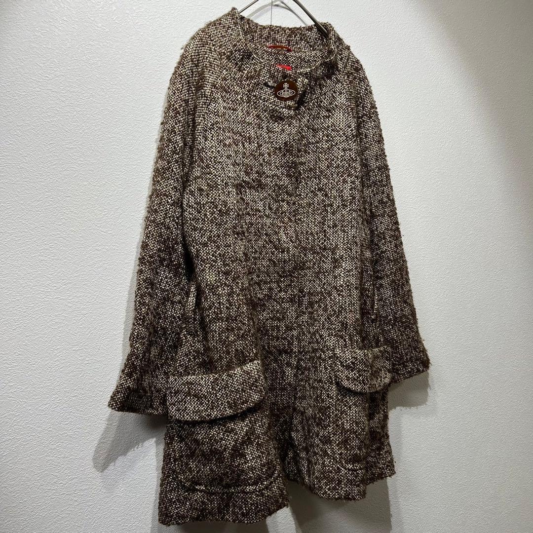 希少 ヴィヴィアンウエストウッド レッドレーベル ウール ツイードコート