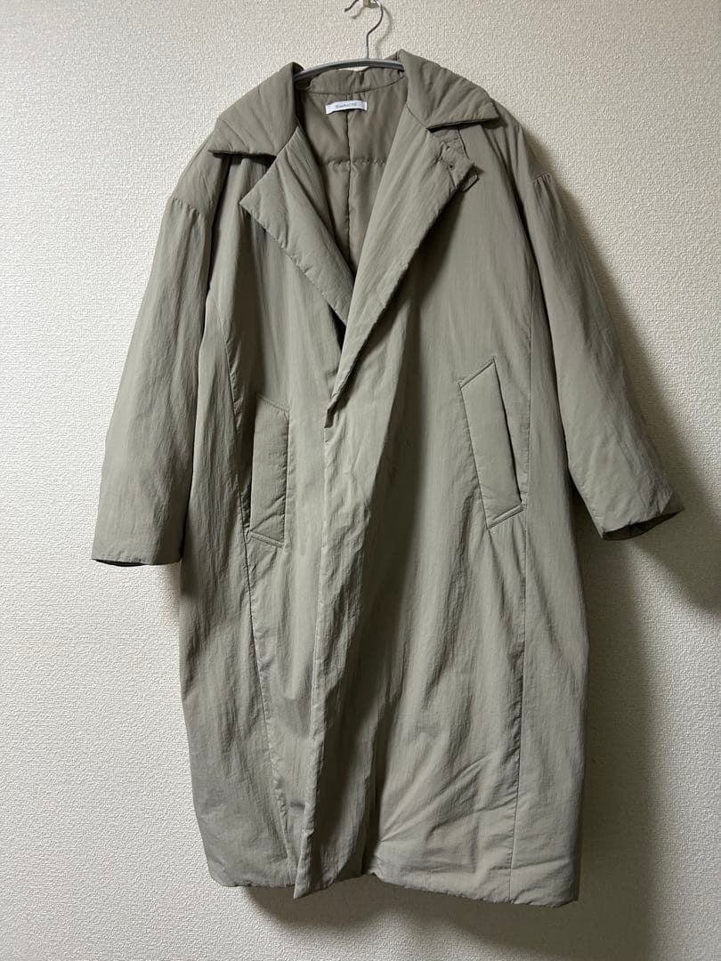 【B.C STOCK】ワッシャーナイロンダウンチェスターコート カーキ M