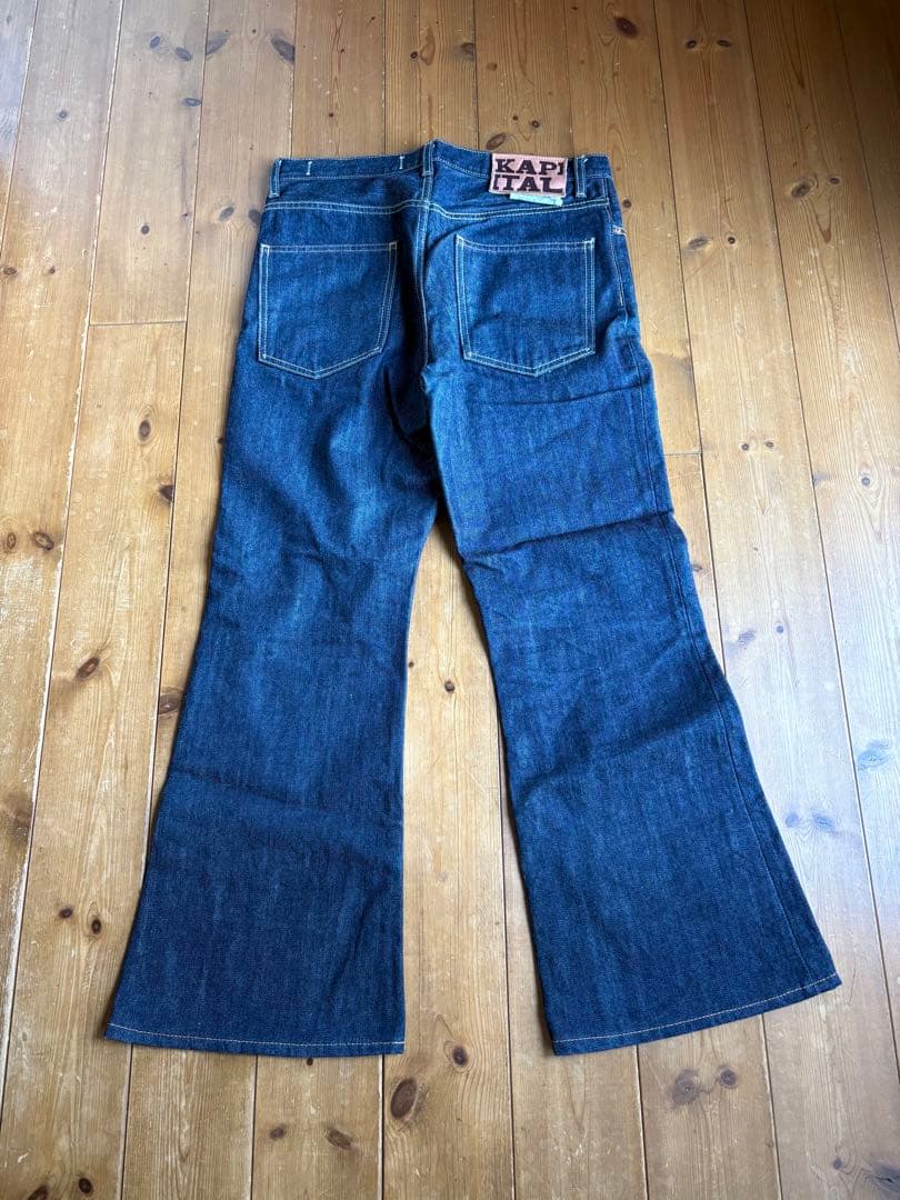 KAPITAL OKABELLBOブーツカットデニム