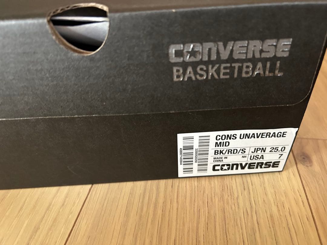 【値下げ！】CONS UNAVERAGE MID 富樫勇樹シューズ